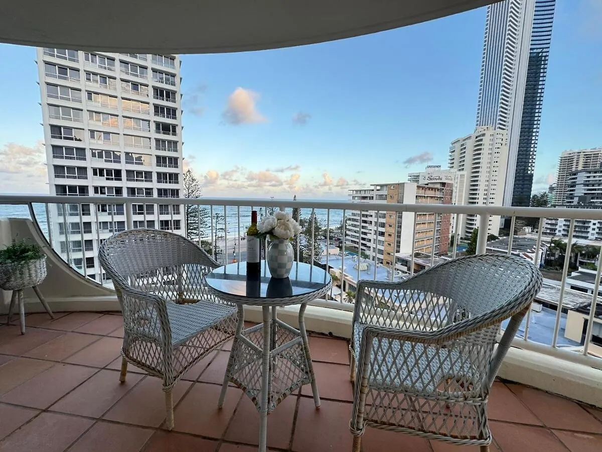 Moroccan Beachfront 2Bdr-Apt In Surfers Paradise Gold Coast Austrálie