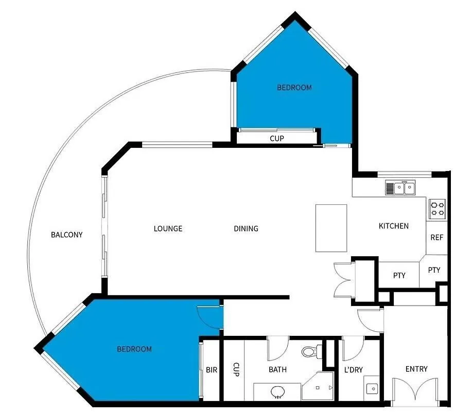 Moroccan Beachfront 2Bdr-Apt In Surfers Paradise Gold Coast