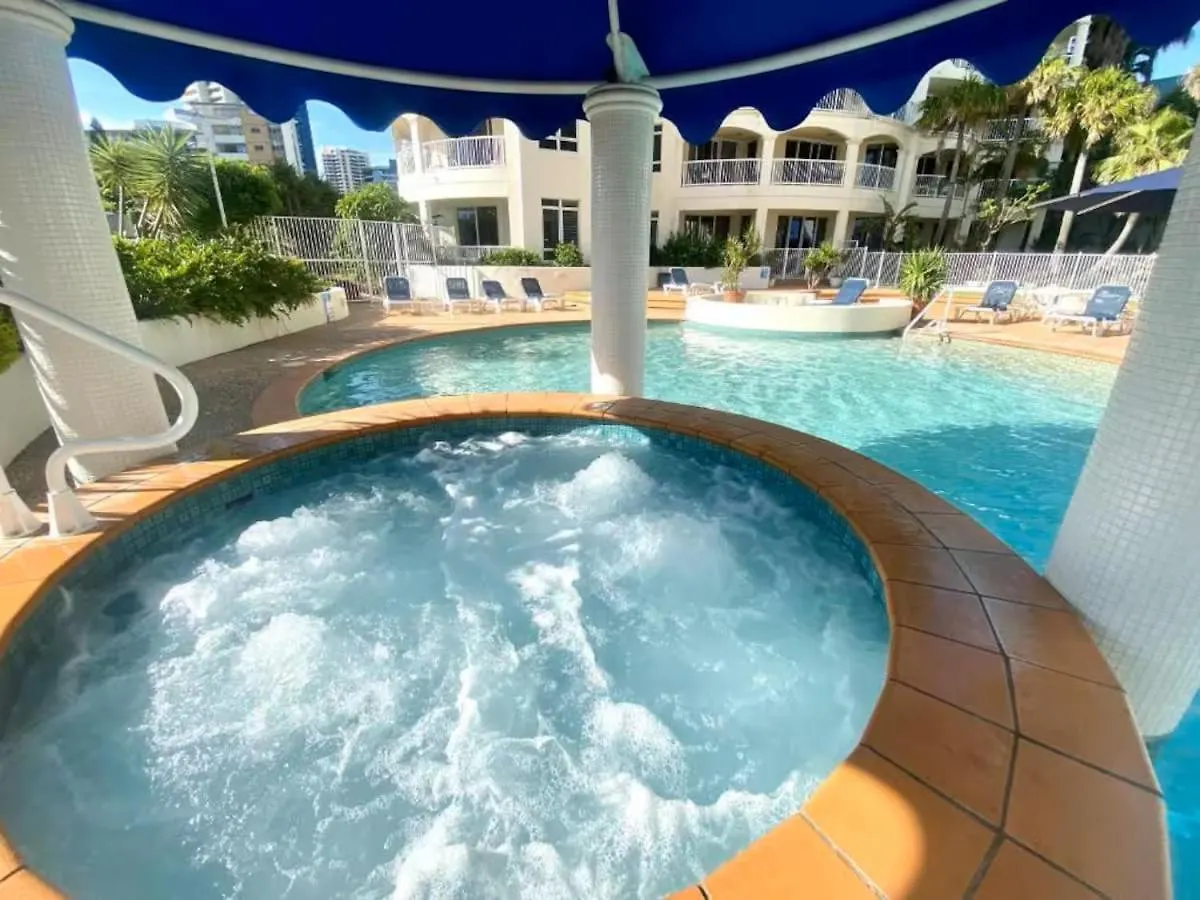 Moroccan Beachfront 2Bdr-Apt In Surfers Paradise Gold Coast 0*,  Austrália